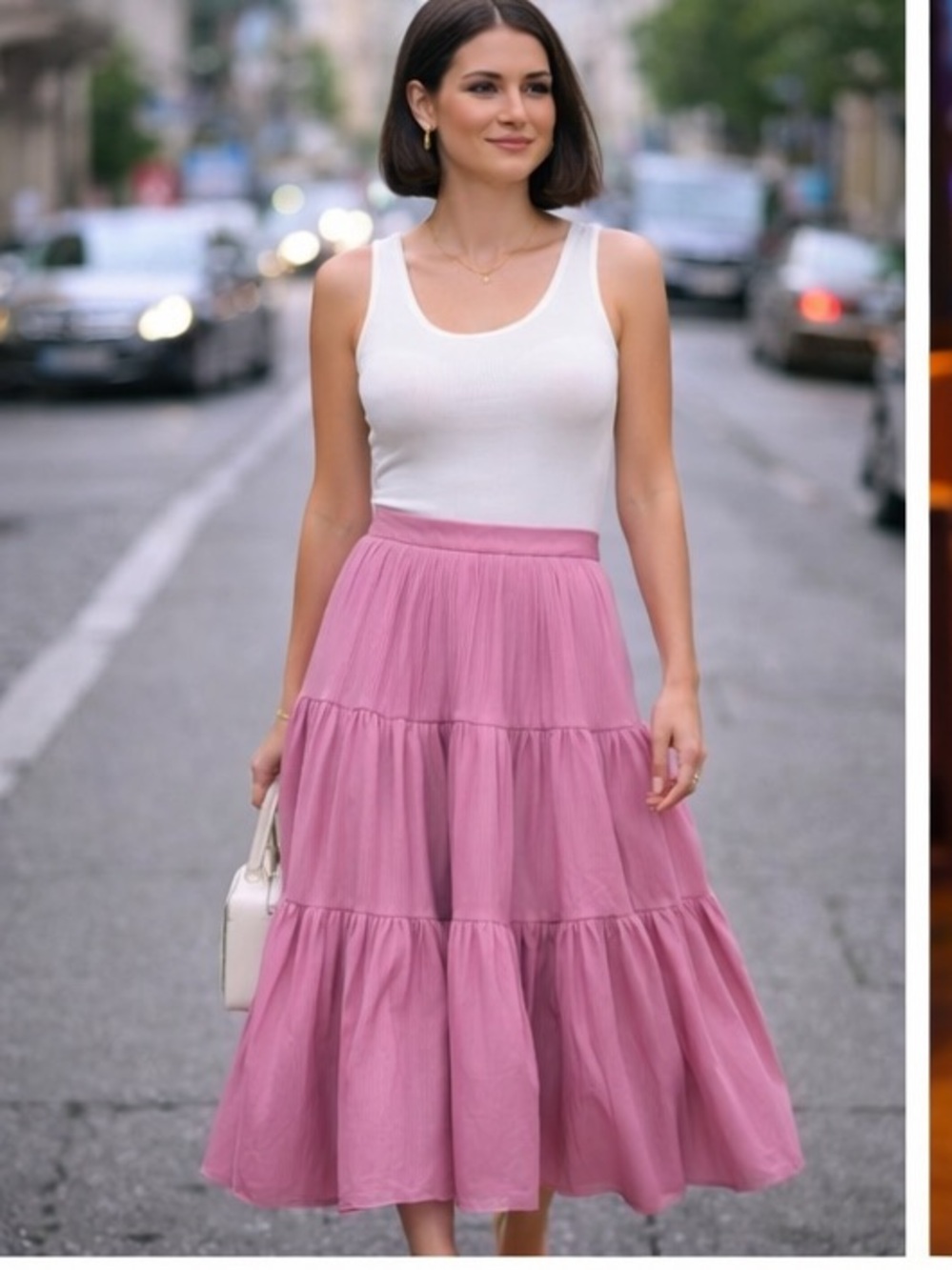 Zara pleated skirt nwt